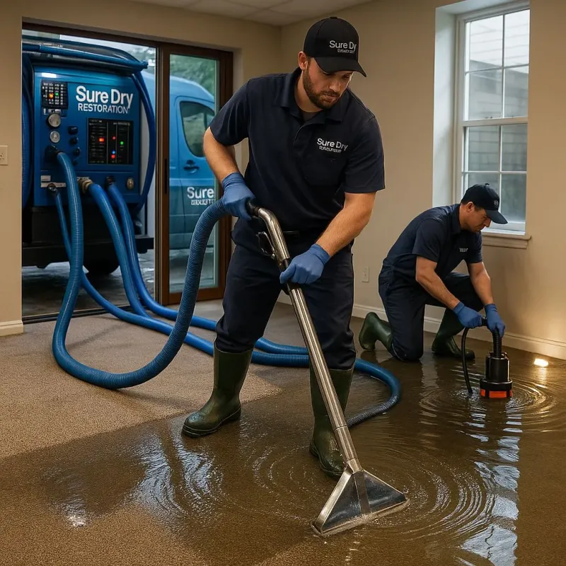 Water Extraction and Removal process in Woodhaven, NY